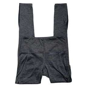 Gaiam Dark Gray Athletic Pants with Sheer Siding S